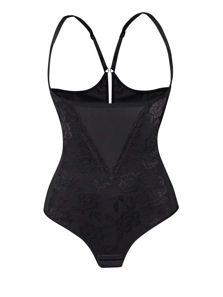 Women's Solid Color Elegant Shapewear Bodysuit