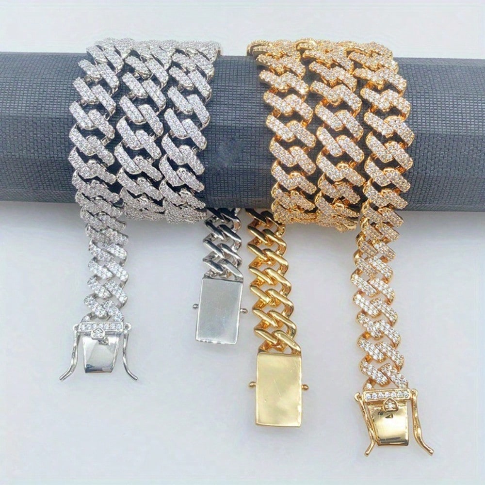 European And American New  Fashion Hip-Hop Men's Necklace Pendant Light Luxury Jewelry