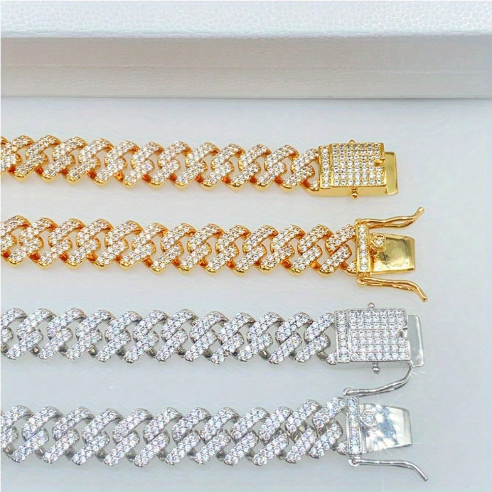 European And American New  Fashion Hip-Hop Men's Necklace Pendant Light Luxury Jewelry